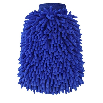 Auto mazgāšanas cimdi ar pūkstošu chenille un korāla fleece, ūdensnecaurlaidīgi, 120 g