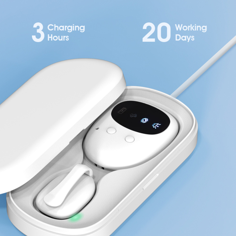 Разделен тип аларма за напикаване в леглото за деца, презареждаща се безжична, с звук и вибрация, модел JYX-735