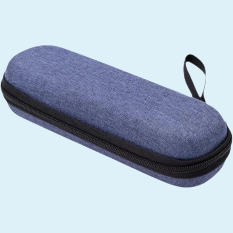 EVA kemény héjú cipzáros orvosi táska inzulin hűtéséhez, vízálló, modell 00165, kompozit anyagok, teherbírás 5 kg, flexográfiai nyomtatás, 3C elektronikai csomagolás