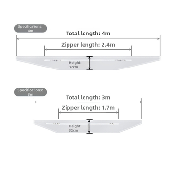 Chigo mobilā gaisa kondicionētāja blīvēšanas audums izplūdes caurulei un logam (Zīmols: Chigo; Funkcija: Noslēgts; Modelis: Cits)