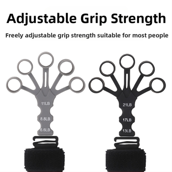 Силиконов тренажор за пръсти за сила на хвата – за възрастни