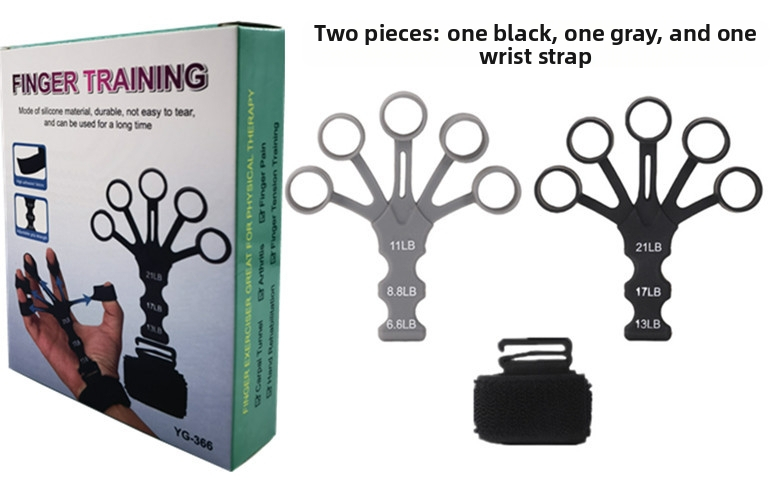 Силиконов тренажор за пръсти за сила на хвата – за възрастни