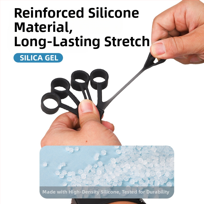 Силиконов тренажор за пръсти за сила на хвата – за възрастни