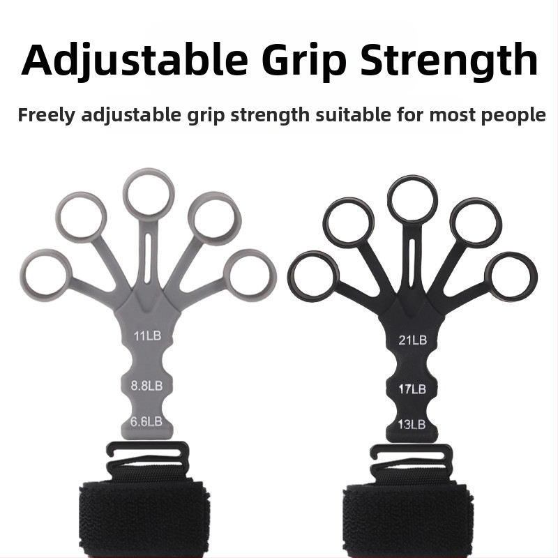Силиконов тренажор за пръсти за сила на хвата – за възрастни