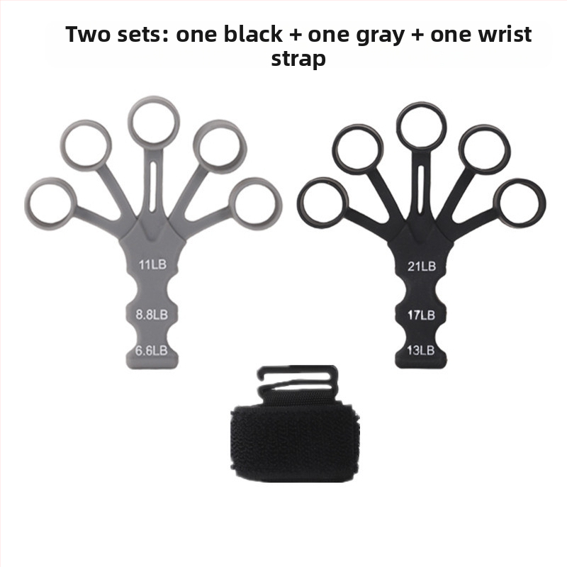 Силиконов тренажор за пръсти за сила на хвата – за възрастни