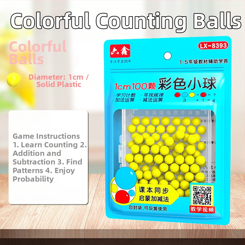 Youcai пластмасови броещи топчета за начална математика – учебни помагала за задачи по вероятности