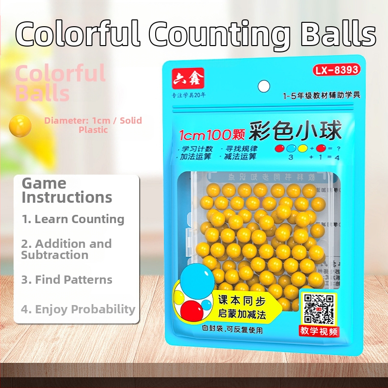 Youcai пластмасови броещи топчета за начална математика – учебни помагала за задачи по вероятности