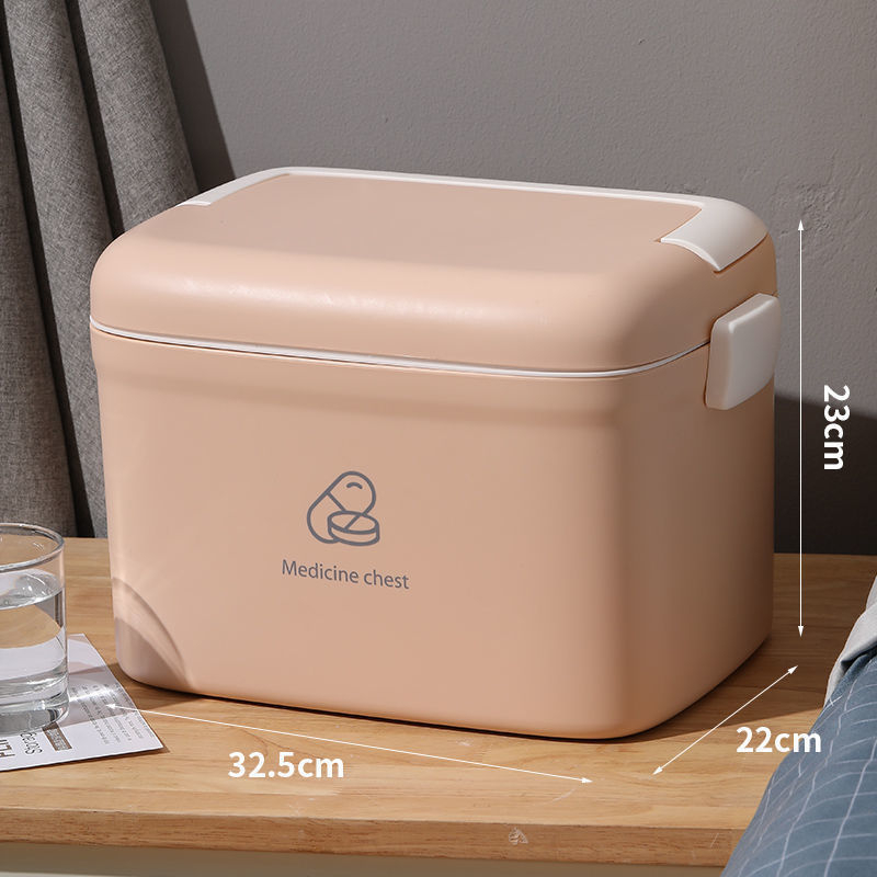 Θήκη αποθήκευσης φαρμάκων, μεγάλης χωρητικότητας, πολυεπίπεδη κατασκευή, φορητή, ABS υλικό