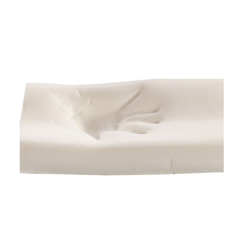 Възглавница за шията от паметна пяна, вълнообразна форма, пълнеж: 98% пяна с бавно възстановяване, ядро от химическо влакно, персонализиране налично