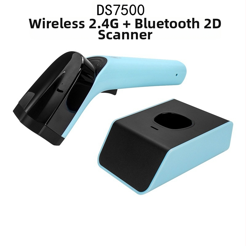 Настолен USB баркод-скенер с резолюция 640×480, скорост на сканиране 300 скана/сек, тегло 0,4 кг, гаранция 1 година