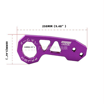 ITSOK Universal Άγκιστρο ρυμούλκησης αυτοκινήτου — κράμα αλουμινίου, μοντέλο Trailer Hook, γενική συμβατότητα