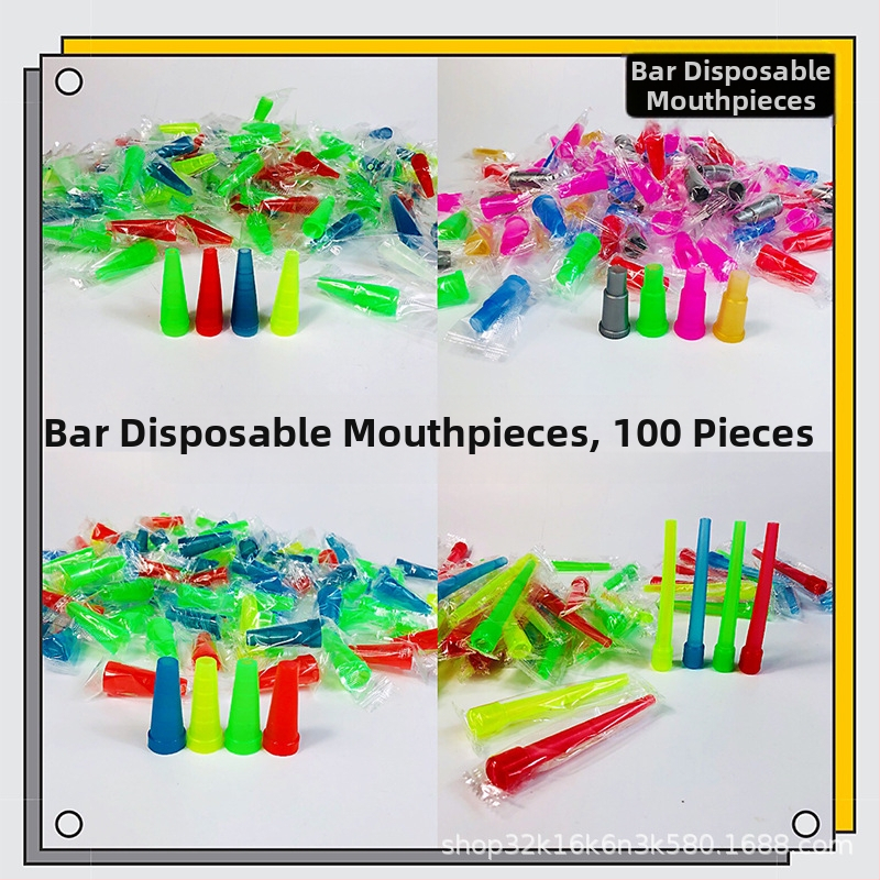 Однократен мундщук за шиша – удължен пластмасов мундщук, еднократна употреба, кутия 10 000 бр., произход: Jinhua, Zhejiang