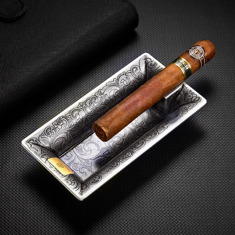 Cigāru pelnu trauks, metāls, ar atslēgu piekariņu, kāzu dāvana, bez logotipa, atkārtoti izmantojams