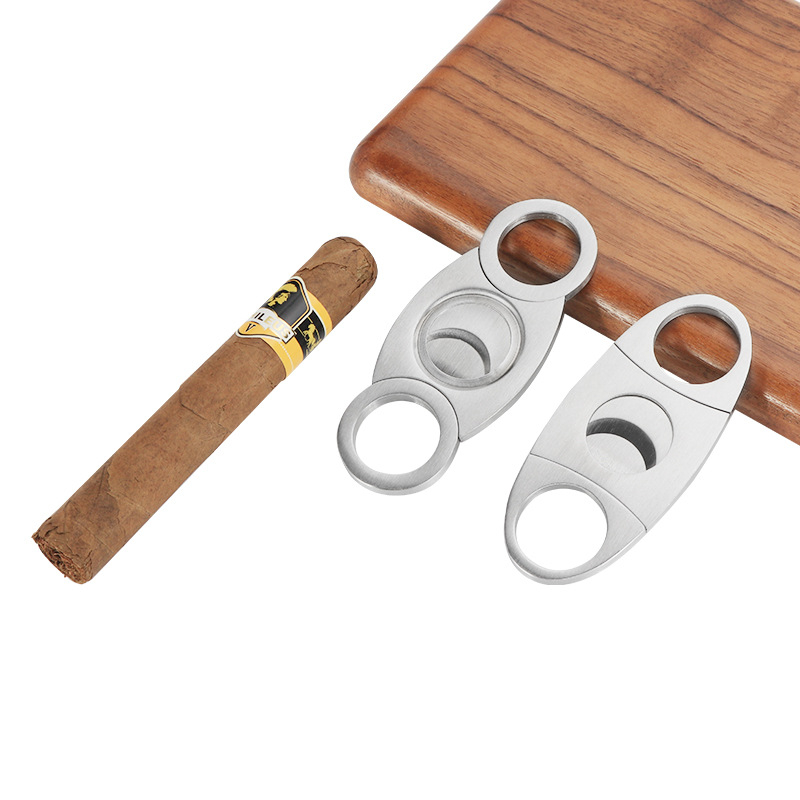 Fan Sheng nerūsējošā tērauda cigāru griezējs ar elektroplakētas virsmas, dubulti asmeņi, pielāgojams