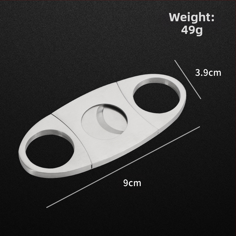 Fan Sheng nerūsējošā tērauda cigāru griezējs ar elektroplakētas virsmas, dubulti asmeņi, pielāgojams