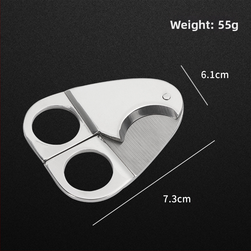 Fan Sheng nerūsējošā tērauda cigāru griezējs ar elektroplakētas virsmas, dubulti asmeņi, pielāgojams