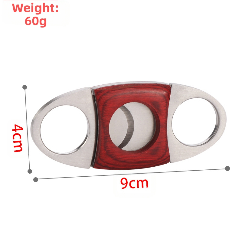 Fan Sheng nerūsējošā tērauda cigāru griezējs ar elektroplakētas virsmas, dubulti asmeņi, pielāgojams