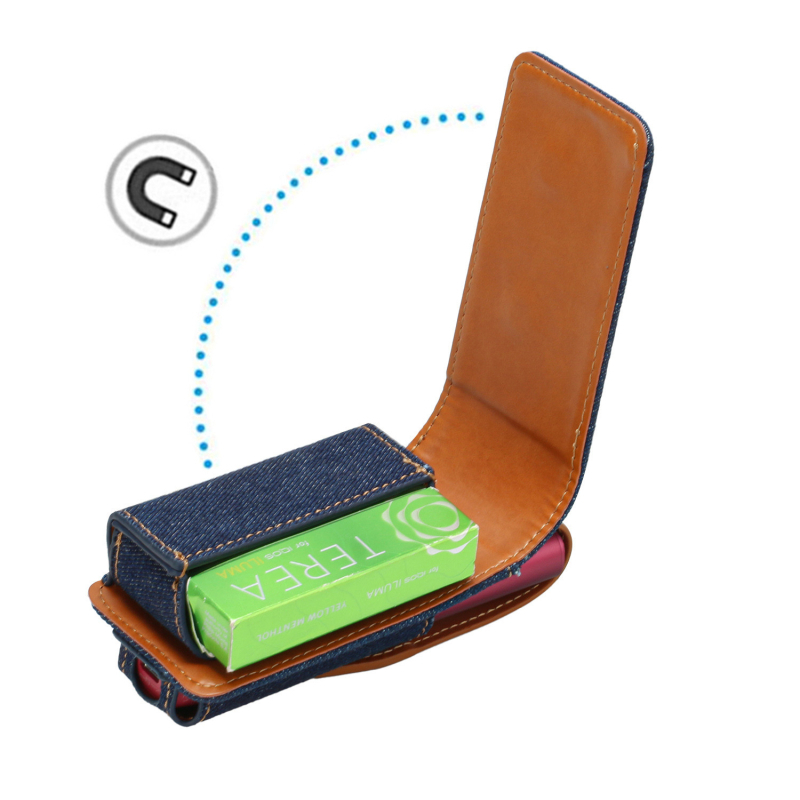 Universāla PU ādas maciņa futlāris IQOONE all-in-one (6. un 7. paaudze), pārnēsājams uzglabāšanas maciņš; Materiāli: PU, denim; Logotipa druka: atļauta; Apstrāde un pielāgošana: pieejama; Stils: mūsdienīgs minimalisms, japāņu stils