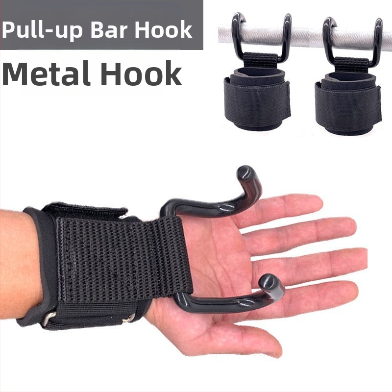 Щипка за захват за вдигане на тежести с усилващ дизайн за двойни набирания — стоманена конструкция