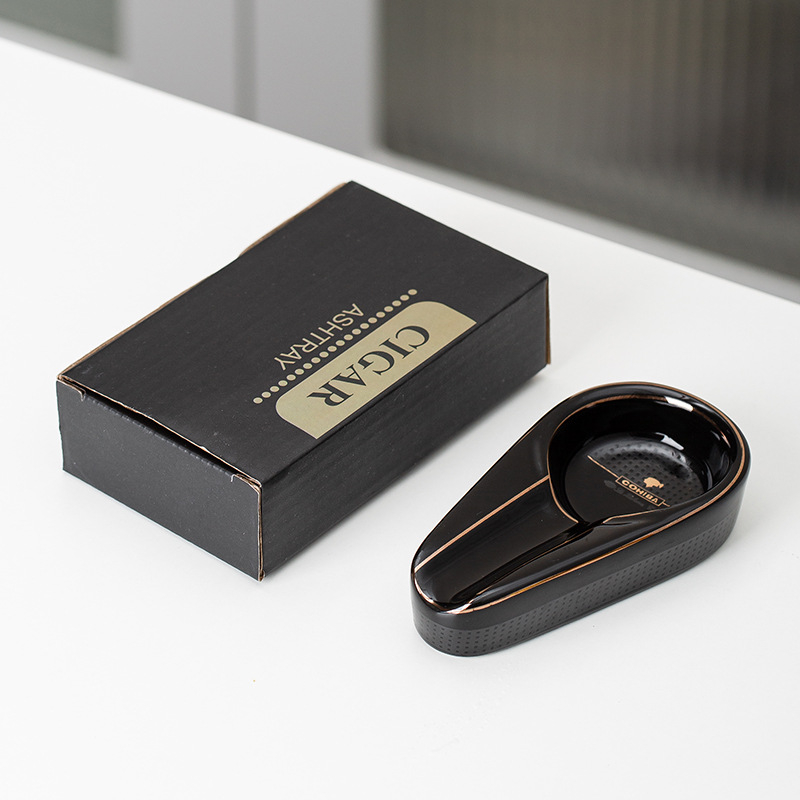 Cigarešu pelnu trauks, keramikas, tējas ceremonijas piederumi (Zīmols: Auspicious; Materiāls: keramika; Logotips drukāts: Jā; Iepakojums: papīra kārba)