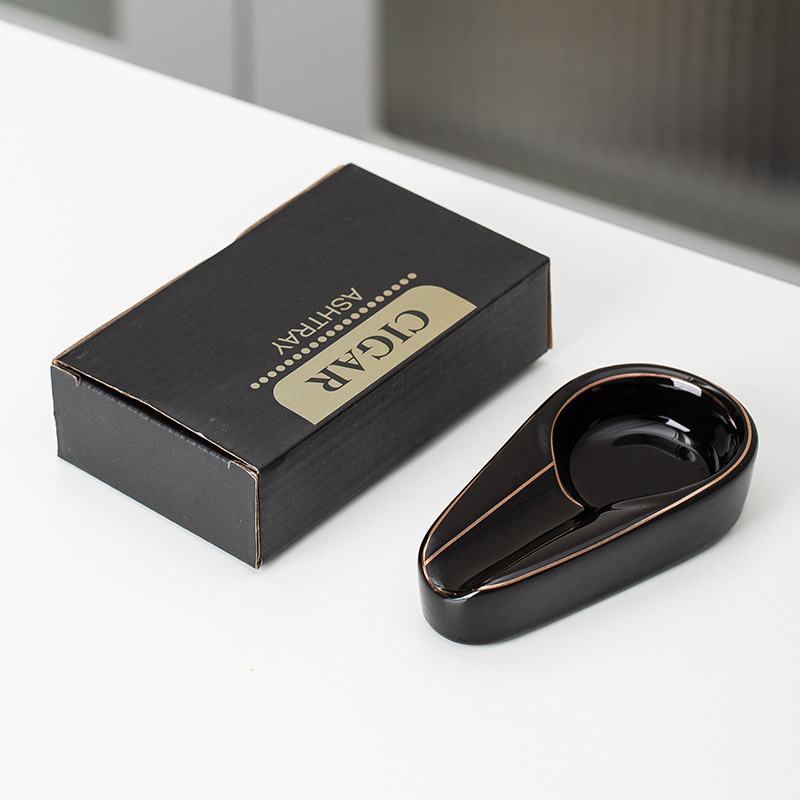 Cigarešu pelnu trauks, keramikas, tējas ceremonijas piederumi (Zīmols: Auspicious; Materiāls: keramika; Logotips drukāts: Jā; Iepakojums: papīra kārba)