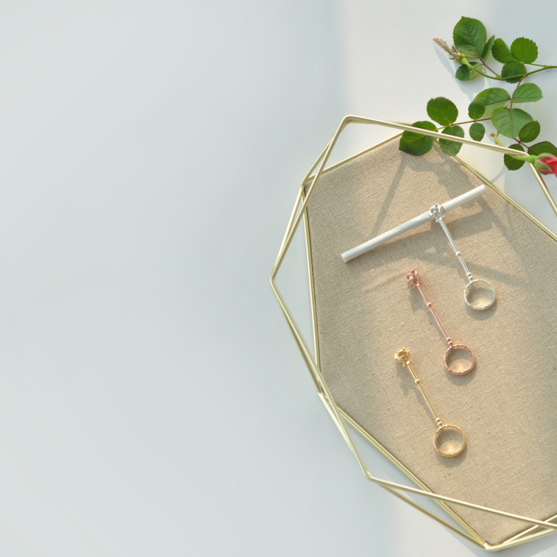 Prsten s cvjetnim motivom, metalni materijal, unisex, elektroplating, držač cigareta