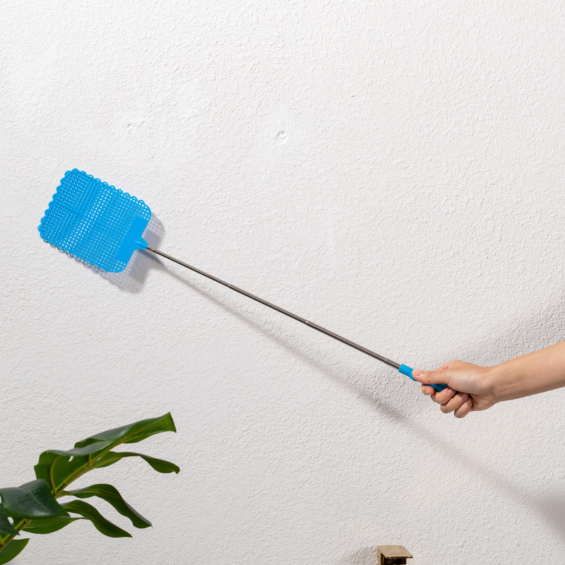 Αναδιπλούμενο παχύτερο μεγάλο τετράγωνο φτυάρι για μύγες – για κουνούπια και κατσαρίδες; Υλικά: TPR, 201 ανοξείδωτο ατσάλι, PP; μη τοξικό; προσαρμόζεται