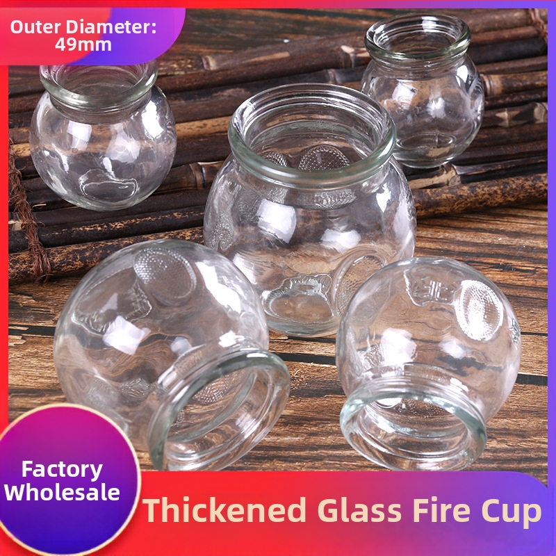 Stakleni set kupinga s 6 čašica za kućnu masažu i njegu zdravlja