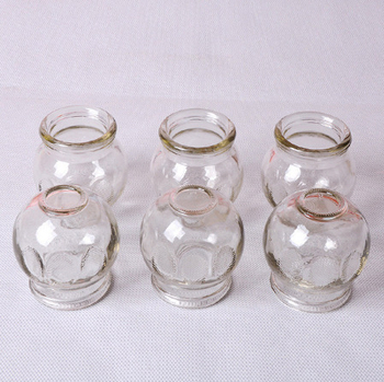 YY Стъклен комплект вакуумни чашки за домашна употреба – Инструменти за вакуумно купинг, стъкло с висока белота, произход: Сюйчжоу, Джиангсу