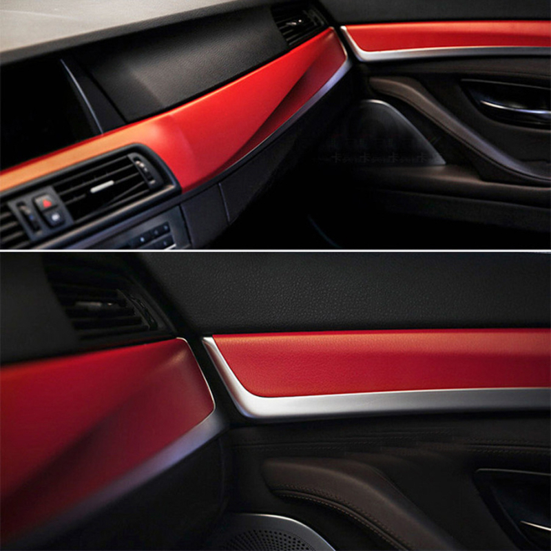 Φιλμ διακόσμησης εσωτερικού αυτοκινήτου - PVC, μοτίβο τεχνητής δέρματος, αυτοκόλλητος τύπος τοποθέτησης, δερμάτινος διακοσμητικός φιλμ