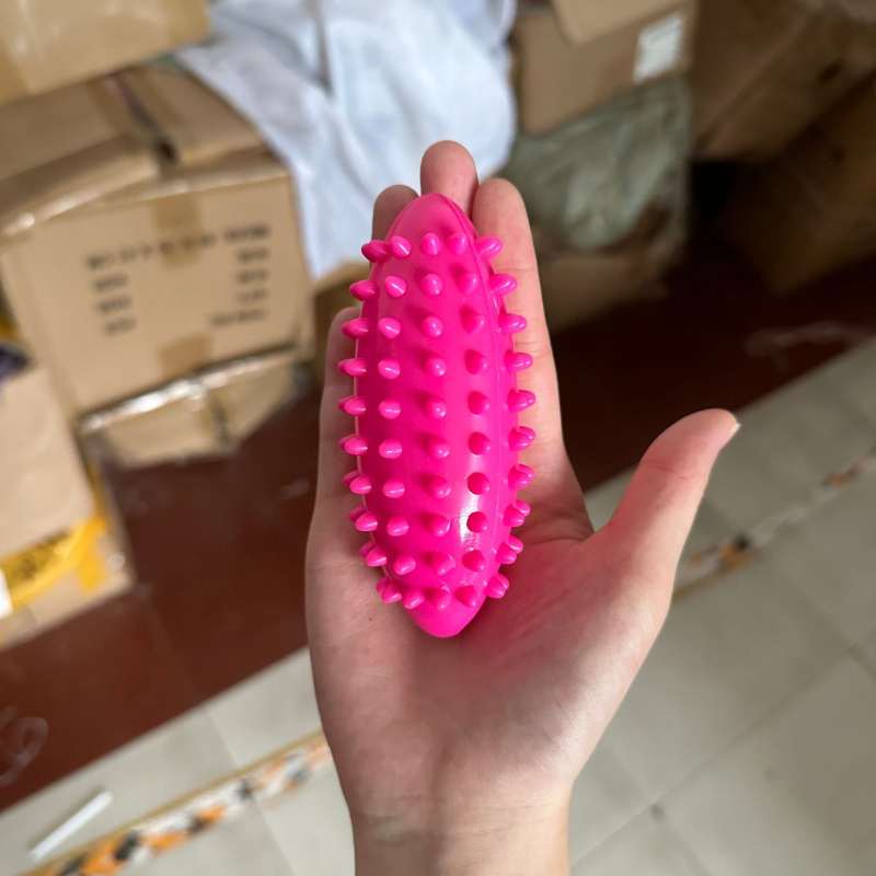 PVC масажна топка за фасциално отпускане, масаж на стъпала и мускули, не се надува