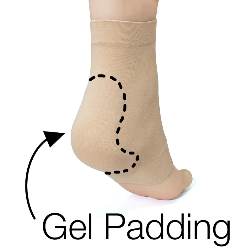 Гелови чорапи за защита на глезена – хидратиращи, нейлон, за тичане, кънки и планински походи