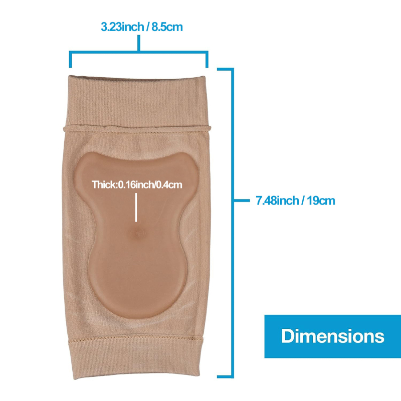 Гелови чорапи за защита на глезена – хидратиращи, нейлон, за тичане, кънки и планински походи