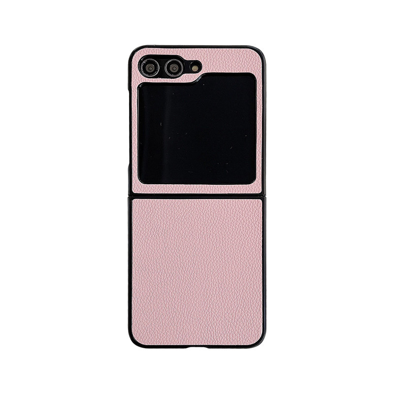 Zadný kryt pre Samsung Z Flip séria – umelá koža, vyrazený reliéf, proti pádu