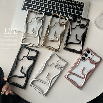 Калъф за Samsung Galaxy S22/S23 Ultra и S24/S25 Ultra – TPU, електроплат, удароустойчив, разсейване на топлината, змийски узор