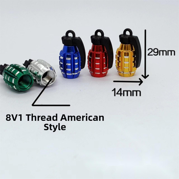 Κάλυμμα βαλβίδας ελαστικού αυτοκινήτου, βιδωτός τύπος, από καουτσούκ, μοντέλο QMZ-05, μάρκα To Shantou