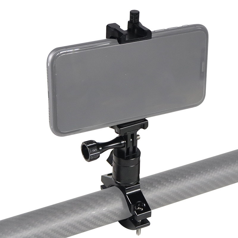 Metalni držač za telefon od aluminija, s produženjem hot-shoea i brzim zaključavanjem za live streaming