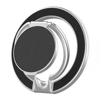 Στήριγμα τηλεφώνου MagSafe με διπλής όψης μαγνήτες, μεταλλική επιτραπέζια βάση, πολυλειτουργικός δακτύλιος