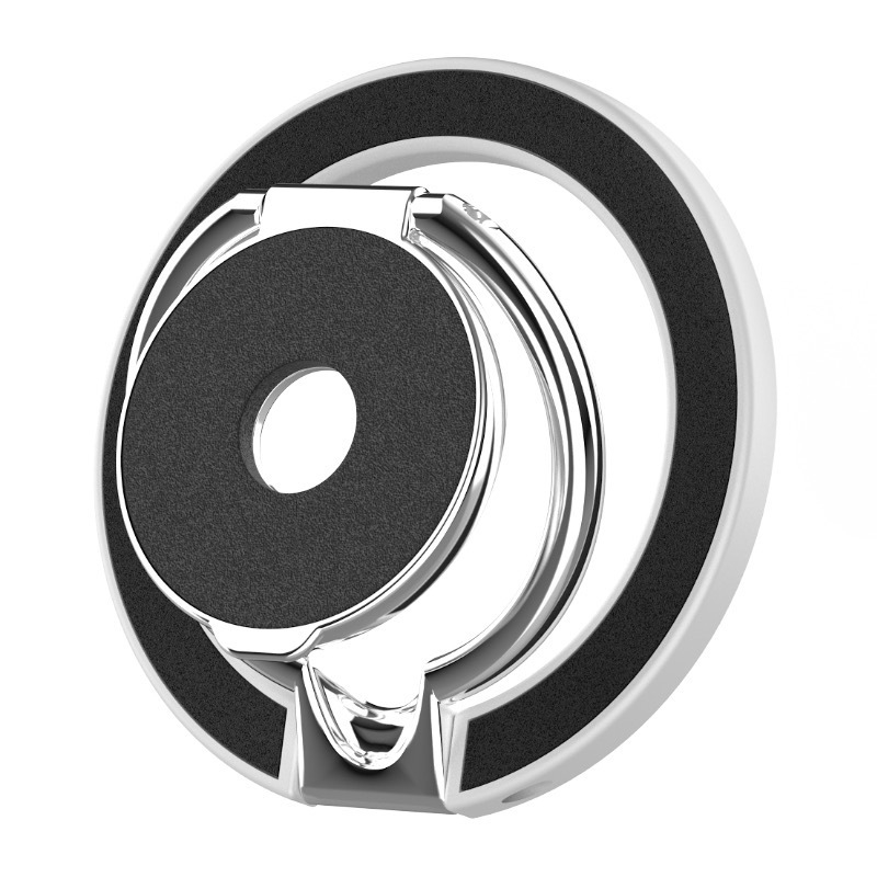 Στήριγμα τηλεφώνου MagSafe με διπλής όψης μαγνήτες, μεταλλική επιτραπέζια βάση, πολυλειτουργικός δακτύλιος