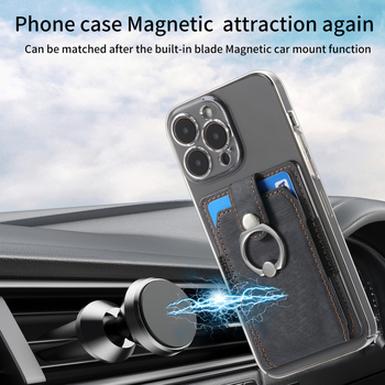 Θήκη Κάρτας για Κινητό, PU Δέρμα, Unisex, Αστικό Στυλ, Καθημερινή Χρήση