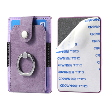 Θήκη Κάρτας για Κινητό, PU Δέρμα, Unisex, Αστικό Στυλ, Καθημερινή Χρήση