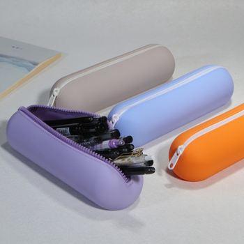 Ταξιδιωτική κυλινδρική θήκη αποθήκευσης από σιλικόνη, μοντέλο X-01, πολυχρηστική για χαρτικά και καλλυντικά