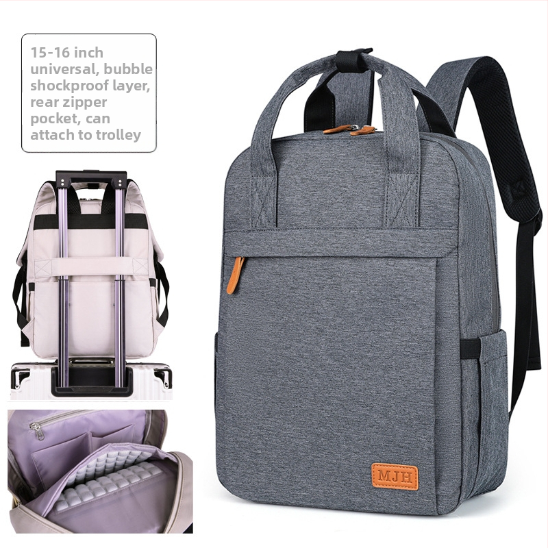 Τσάντα φορητού υπολογιστή από Oxford ύφασμα, αστικός μινιμαλισμός, χωρητικότητα κάτω από 20 λίτρα, κατάλληλη για ταξίδια αναψυχής