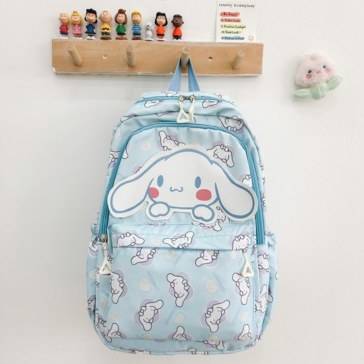Σακίδιο σχολικό unisex από νάιλον, αδιάβροχο και επεκτεινόμενο, σχέδιο anime καρτούν, επένδυση πολυεστέρα, για μαθητές δημοτικού 3–6 τάξεις