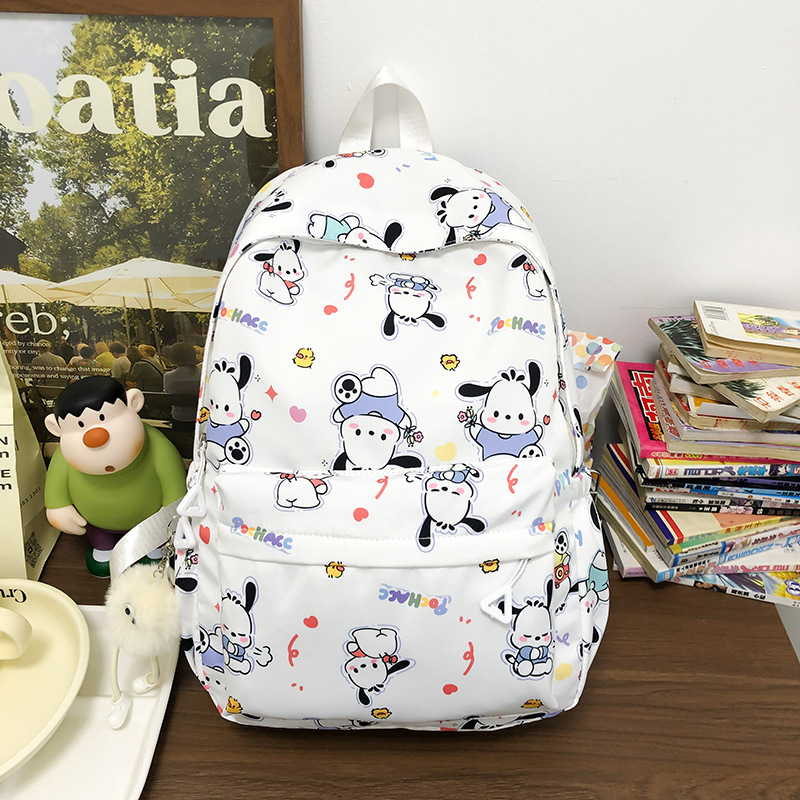 Unisex νάιλον σχολικό σακίδιο με μοτίβο ζώων (αδιάβροχο, ultra-light, συμβατό με 8-ιντσών φορητό, χωρητικότητα <20L, ιμάντες με αερόμαξιλάρια)