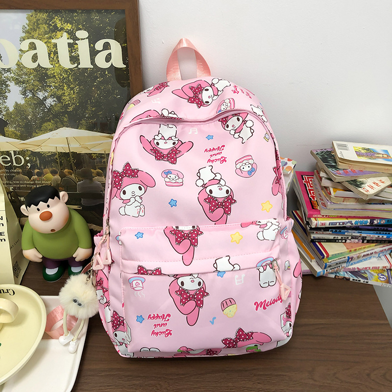 Unisex νάιλον σχολικό σακίδιο με μοτίβο ζώων (αδιάβροχο, ultra-light, συμβατό με 8-ιντσών φορητό, χωρητικότητα <20L, ιμάντες με αερόμαξιλάρια)