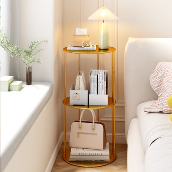 Нощно шкафче: метален, прост и модерен стил, модел 62, плот от каменна плоча