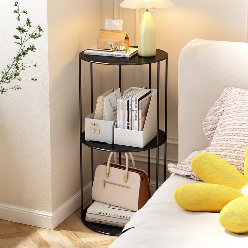 Нощно шкафче: метален, прост и модерен стил, модел 62, плот от каменна плоча