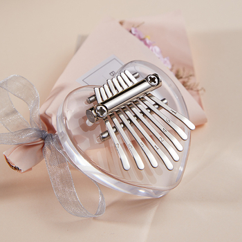 8‑тонна калимба, преносим мини инструмент за палци, модел Малък, 1 пакет