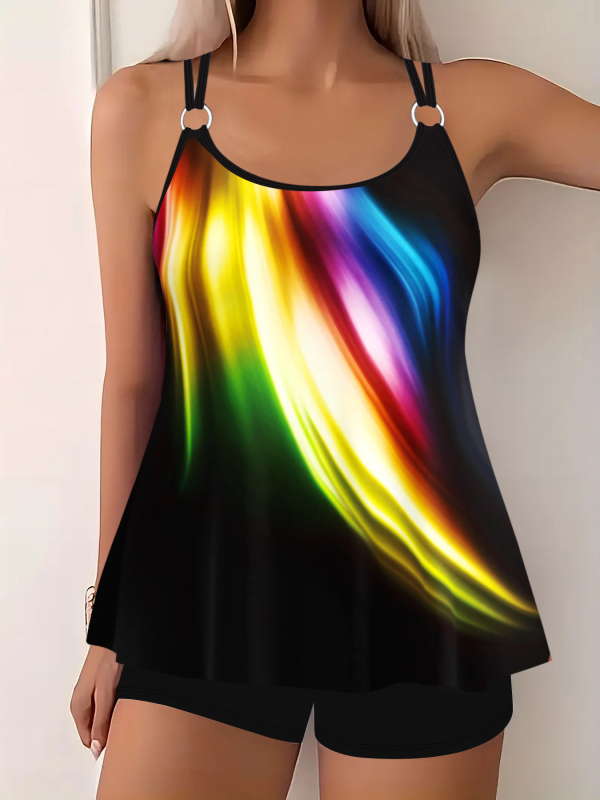 Δύο-τμήμα μπικίνι μαγιό - 80% νάιλον, Σεξουαλικό σχέδιο, επένδυση στήθους, χωρίς μεταλλική υποστήριξη